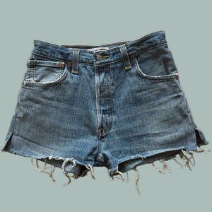 Re/done Levis High Rise Denim Shorts – 27